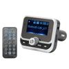 Trasmettitore FM Bluetooth Doppio USB 76MHz-108MHz Adattatore Radio Bluetooth Caricabatterie per Auto con Schermo da 1,8 Pollici