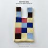 Colorful Knitted Handbags: Women's Fashion Shoulder Bags & Vest Waistcoat Styles