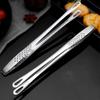1Pcs Stainless Steel Food Tongs Non-Slip Long Handle Barbecue Clip Steak Buffet BBQ Tongs Kitchen Tools Cooking Accessories