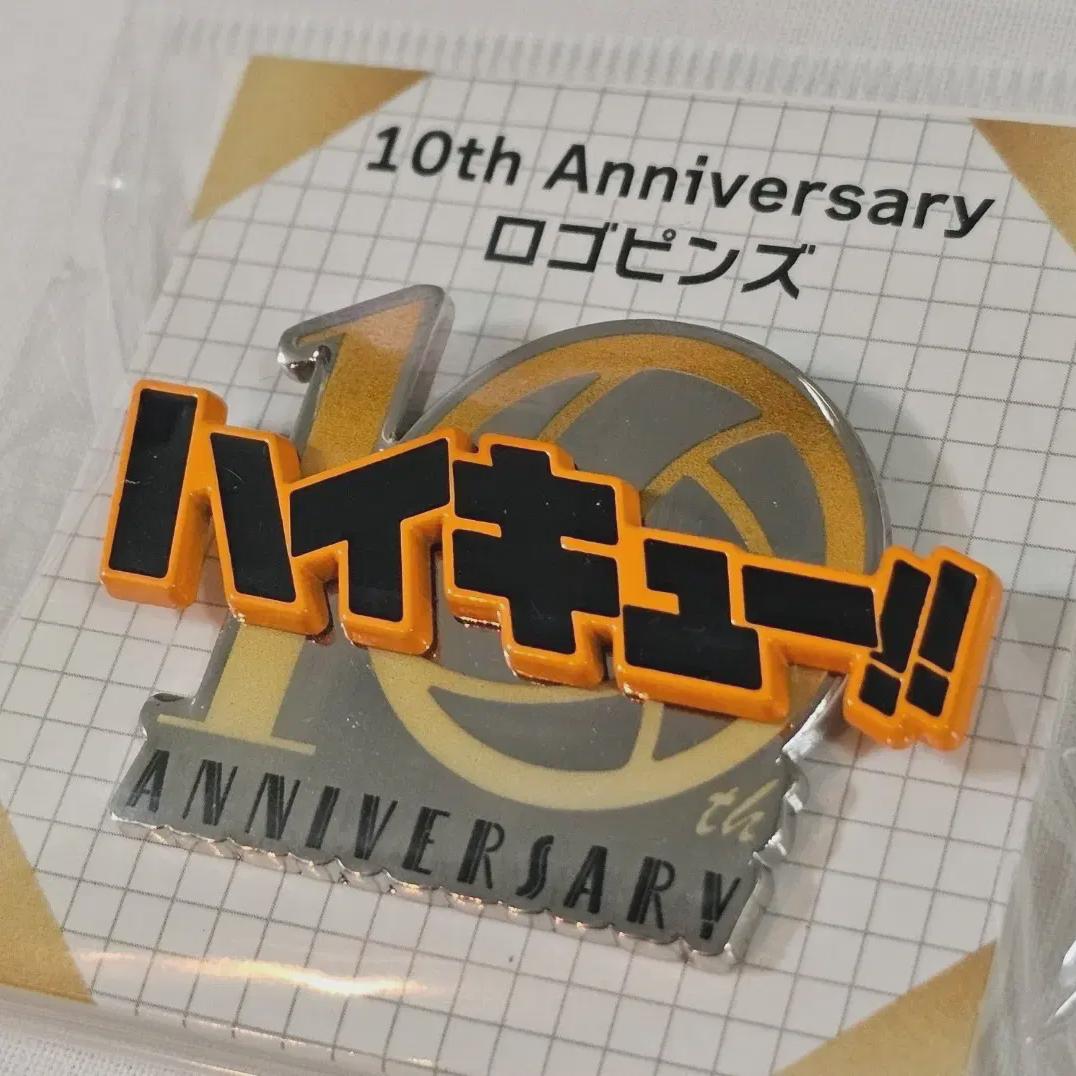 

Haikyu Official 10th Anniversary Pin Badge Unopened