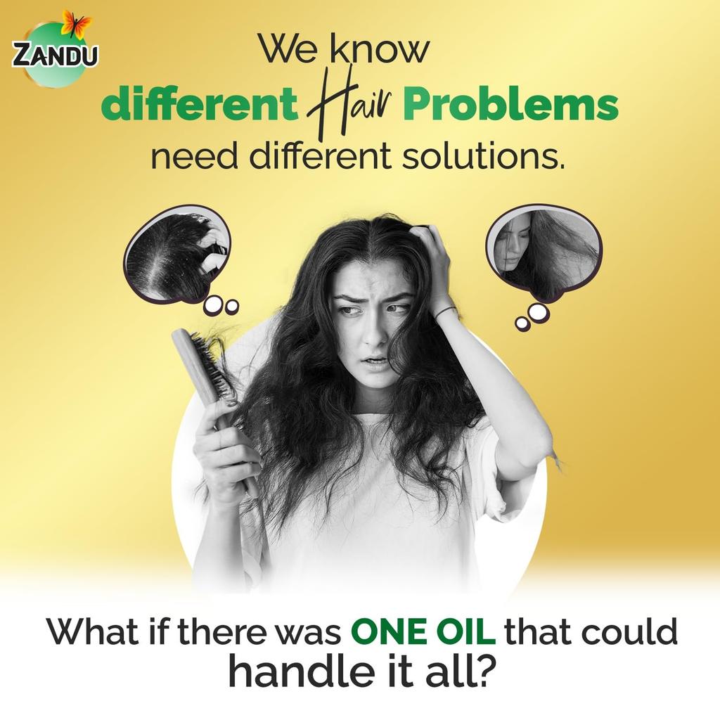 Zandu Neelibhringar Ayurvedic Hair Oil 100 Ml Traditional Taila Pak Vidhi Scalp Nourishing Hair Care Oil For Stronger Fuller Looking Hair