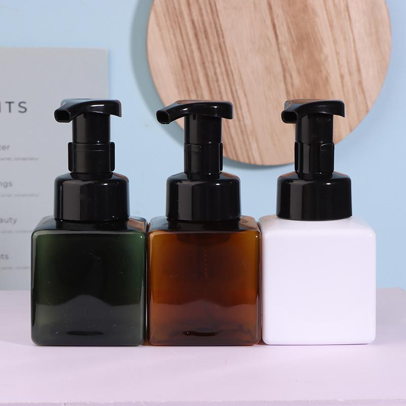 250/500 ml Nachfüllbare Quadratische Mousse-Schaumflasche Pumpe Flüssigseifenspender Handdesinfektionsmittelflasche Kosmetikbehälter für die Küche
