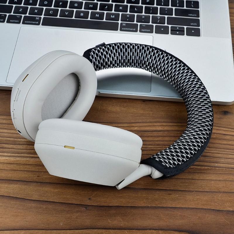 Washable Headband Cover Headband Cushion for 1000X Headphone Anti-dirt Sleeve Flexible Headbeam Cloth Cover Hook