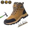 Arbeitsschuhe Unzerstörliche Sicherheitsschuhe Herren Stahlkappenschuhe Durchstichfeste Sneaker Männerschuhe Schuhe Rutschfeste Arbeitsschuhe