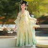 Anneyol Girls' Traditional Hanfu Summer Dress