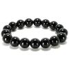 [Usaya] Certified AAA Black Quartz Morion Bracelet, Approx. 12mm