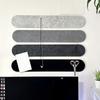 3pcs/4pcs 40X10cm Felt Message Boards Wall-Mounted Memo Strips Felt Wall stickerIns-Style Photo Wall Felt Board