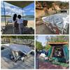 140&180GSM Outdoor Rainproof PE Tarpaulin Camping Tent Mat Gazebo Canopy Awnings Garden Furniture Cover Wateproof Sun Shade Sail