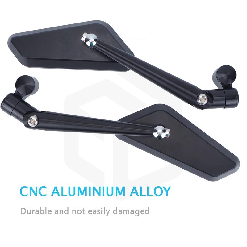 Motorcycle Rearview Mirrors Bar End Side Mirror For KAWASAKI Z900 1000 ZH2 Z750 Z900RS Z1000R Z800 Z400 VERSYS 650 X300 1000