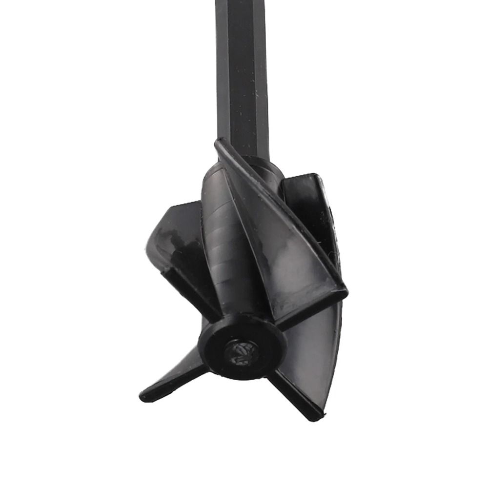 2Pcs With Drill Chuck Paint Pigment Mixer Mixing Stirring Paddle Rod  Electric Drill Attachment