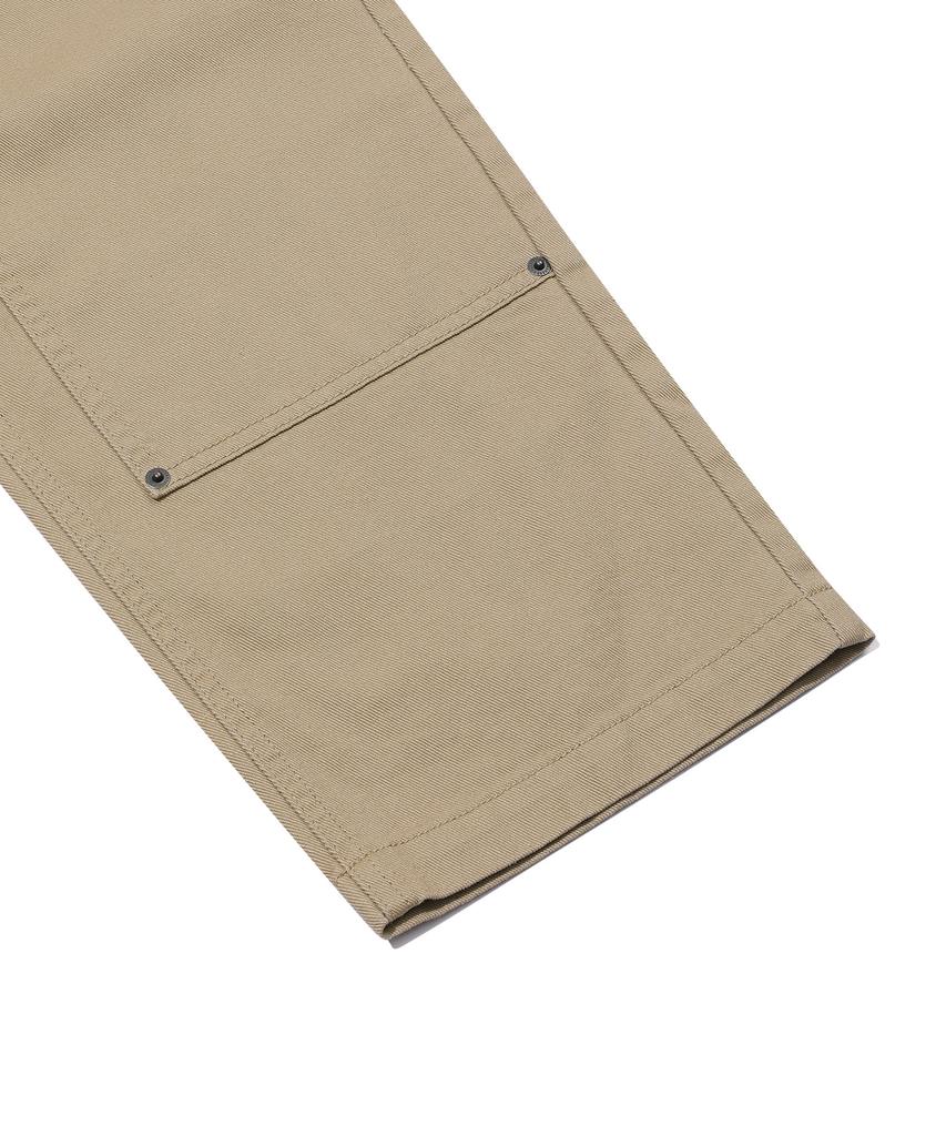 BEENTRILL Cotton Twill Double Knee Pants (Beige)