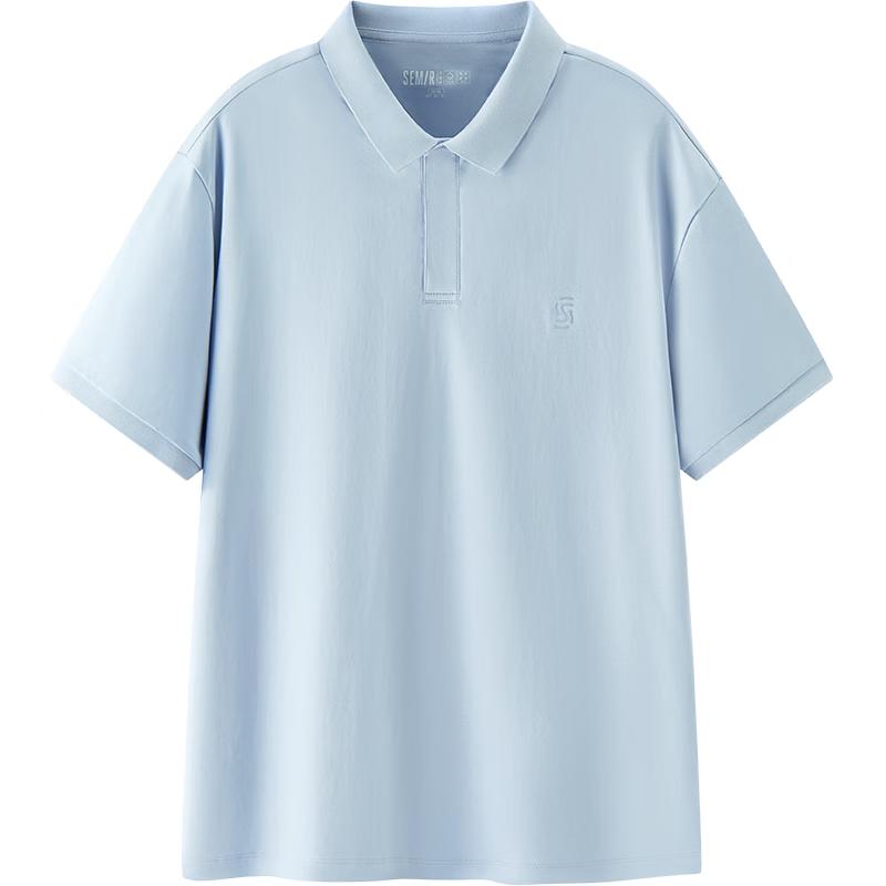 Semir Men's Summer Business Casual Knit Polo Shirt