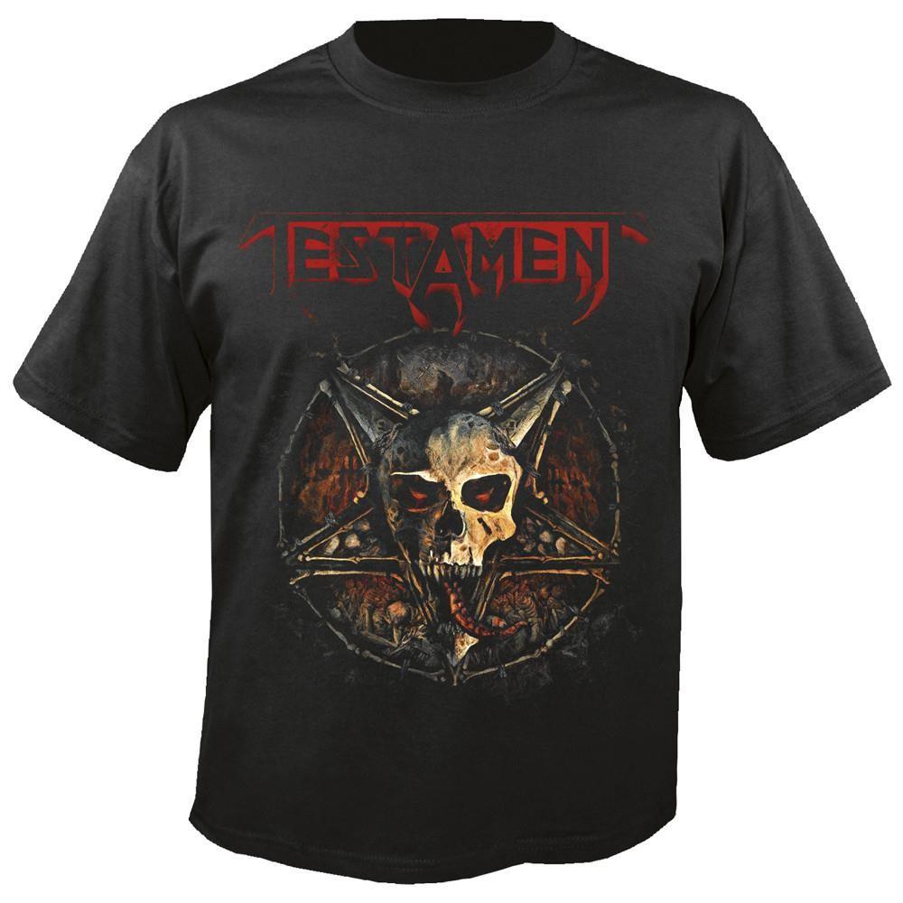 Official Licensed Testaunisext First Strike 2017 T Shirt Metal Thrash