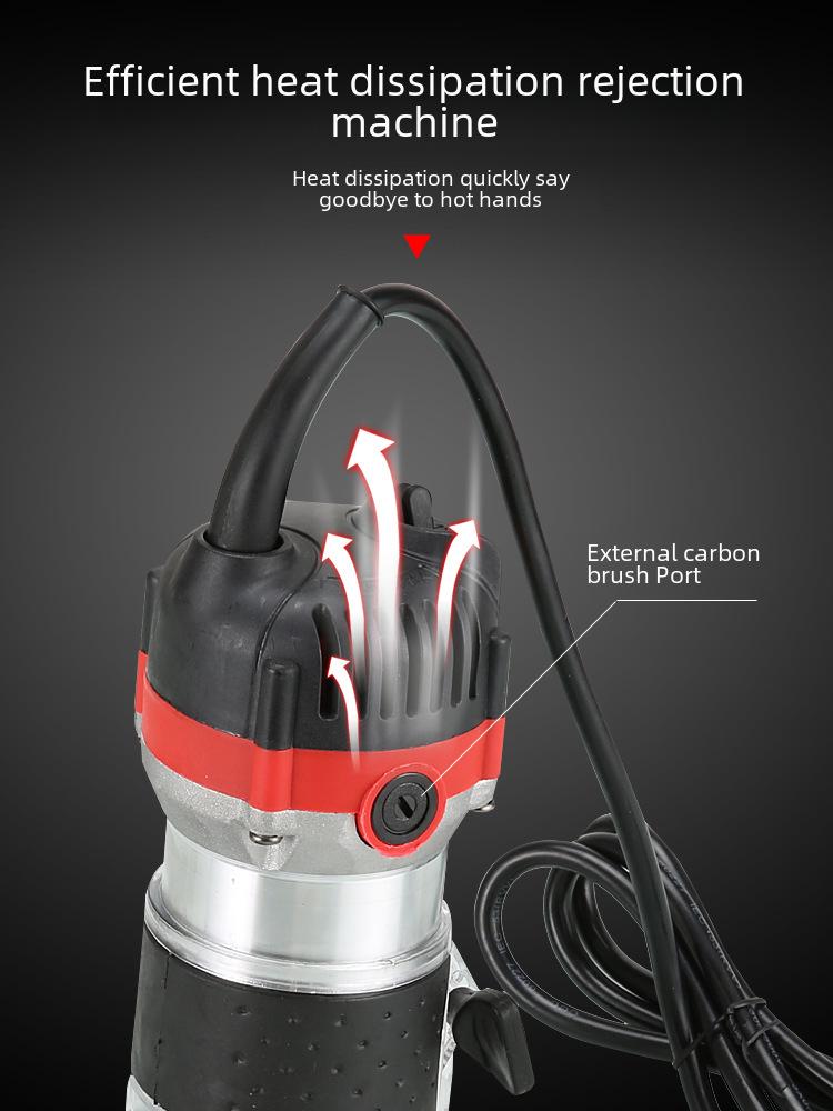 Máquina elétrica de aparar e entalhar madeira - Ferramentas elétricas para gravação e fresagem