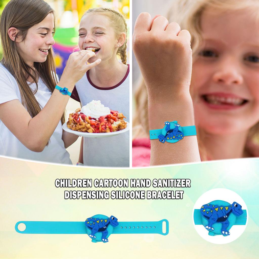 Buy [BC] Children's Cartoon Dinosaur Hand Sanitizer Dispenser Portable