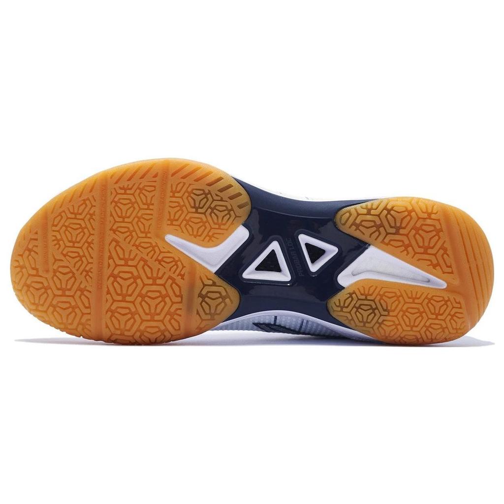 Li Ning Thunder Series Fabric Synthetic Leather Gradient Shock Absorption Non-Slip Wear-Resistant Breathable Low-Top Badminton Shoes AYAS018-5