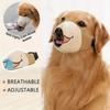 Cute Dog Mouth Mask Soft Dogs Mouth Cover Anti Bite Dogs Muzzles  Anti-Licking