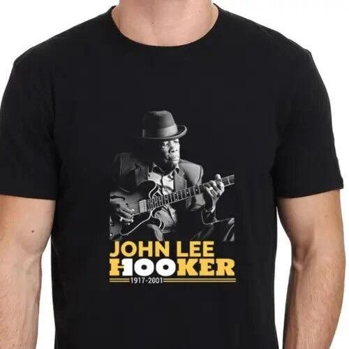 John Lee Hooker Black Unisex T-Shirt S-5XL Q7485 2XL