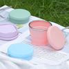 1pc Portable Foldable Water Bridge Outdoor Camping Travel Mug, 200ml Compression Cup for Tea and Coffee