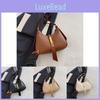 Stylish Crescent Shoulder Bag Pu Leather With Sleek Stitching Trendy Street Fashion