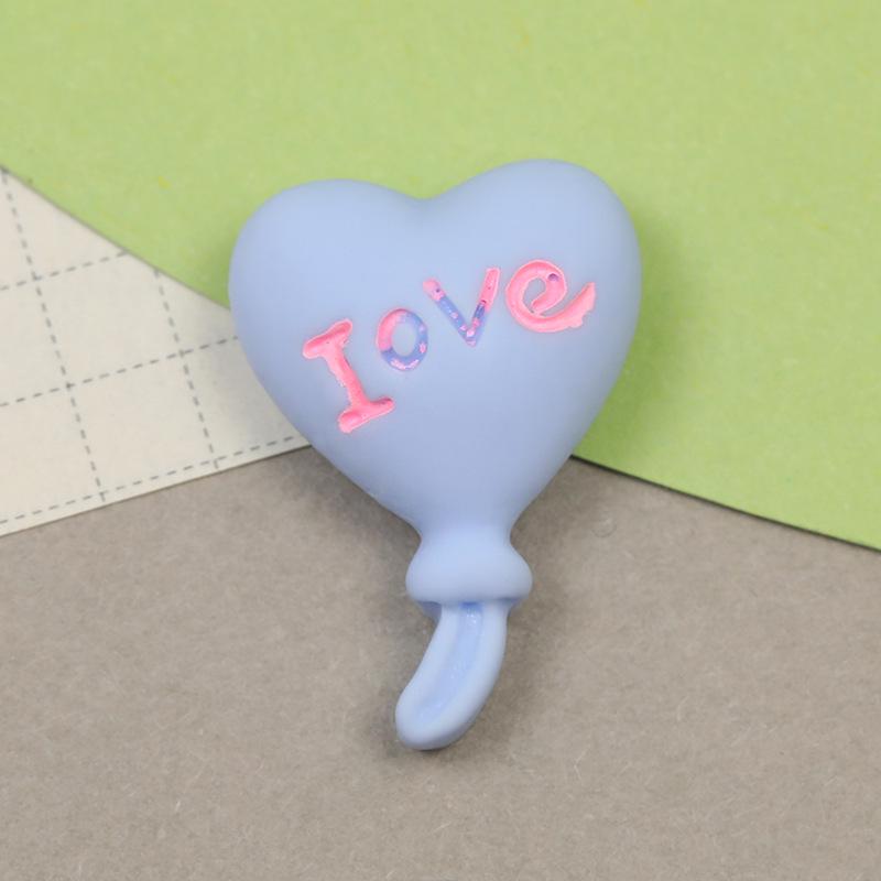 Heart-Shaped Colorful Balloon Charms: DIY Phone Case, Hair Clips, Crocs, Car & Cup Decor