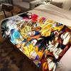1pz Coperta in Flanella con Stampa DRAGON BALL, Alta qualità per Tutte le Stagioni, Arredamento per la Casa, Calore e Comfort, Perfetta per Regali di Natale