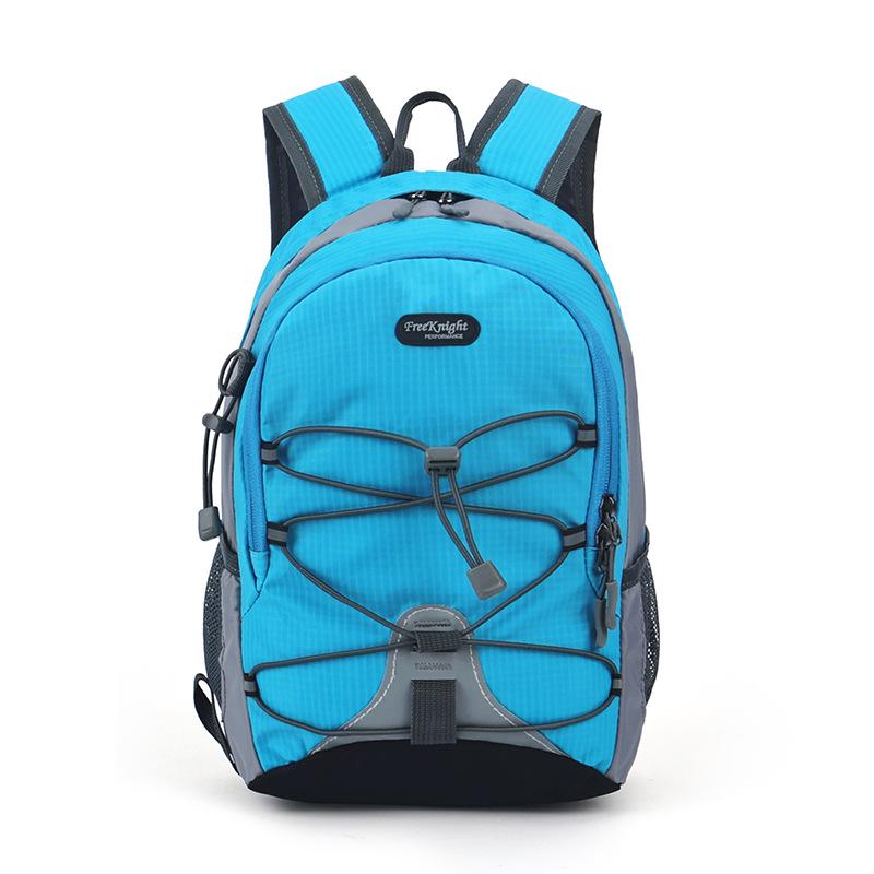 Free Knight 8L Kids Trendy Outdoor Backpack - Double Shoulder Mini Bag 8L светло-синий