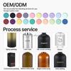 Stainless Steel Silver Refillable Dishwashing Soap Dispenser Dish Soap Liquid Hand Lotion Dispenser with Brushed Nickel Pump