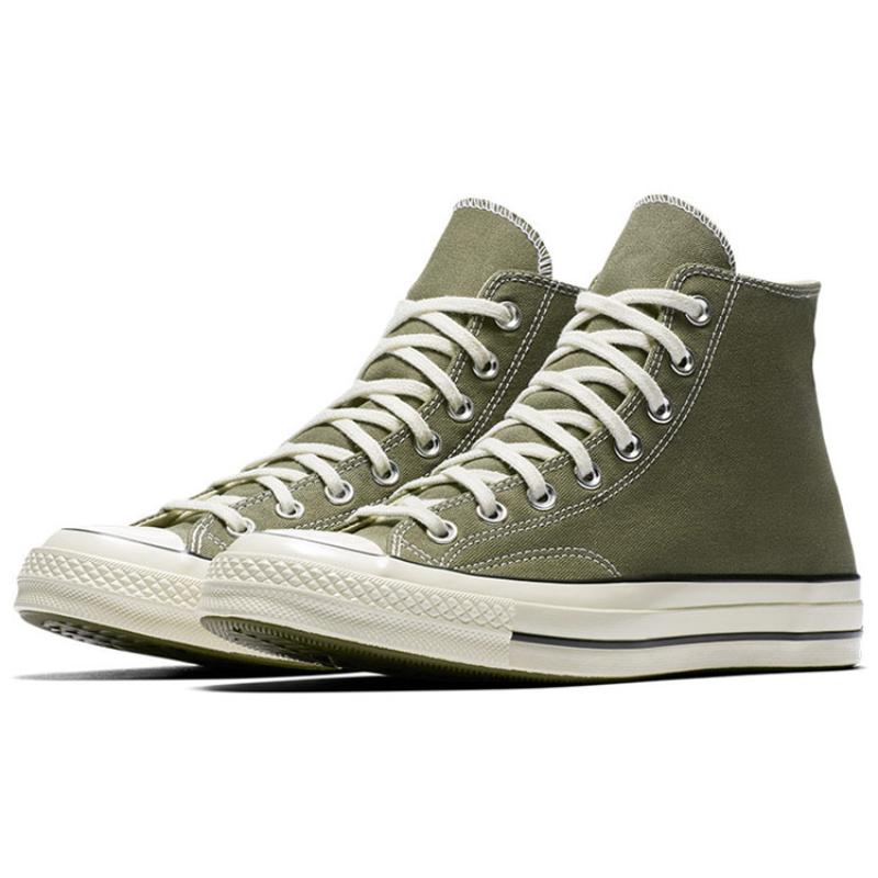 Converse 1970s Chuck Taylor All Star Comfortable and Versatile High Top Canvas Unisex Olive Green