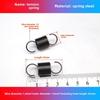 1.0mm Yellow Spring Steel Tension Spring with Hook Clamp for Mop Brake Binding Machine