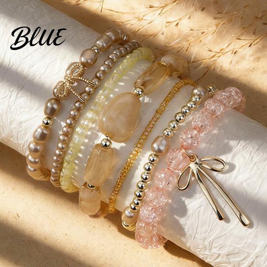 Beach Vacation Bracelet 1 Set Bohemian Beaded Bracelets for Women