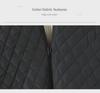 Winter 2023 European Loose-Fit Diamond-Patterned Cotton Jacket for Women - Large Size