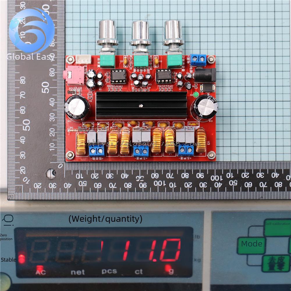 XH-M139 2.1 Channel TPA3116D2 Digital Amplifier Board, 12-24V, 2x50W+100W