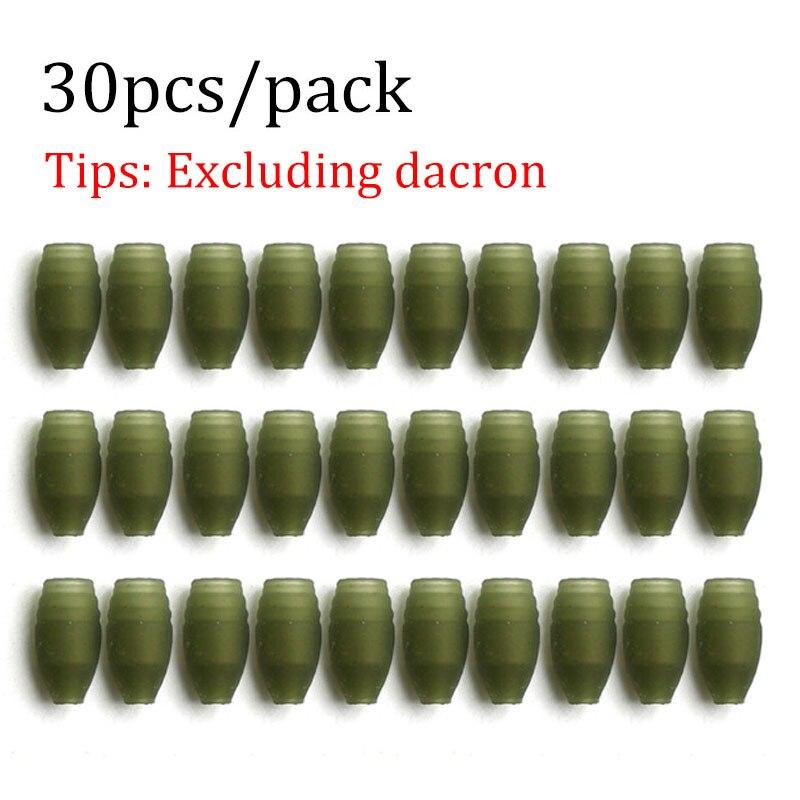 30PCS Carp Fishing Accessories Pole Elastic Connector Match Pole Fishing Tackle for Rcarp Fishing Tackles Carp Coarse Fishing Tackle