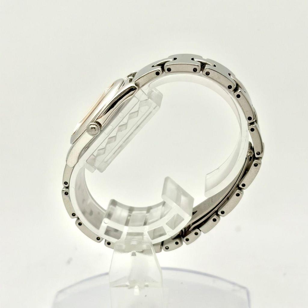 Used [New Battery] SEIKO Lukia Ladies Watch Silver 4N21-0980 601480 Genuine Belt