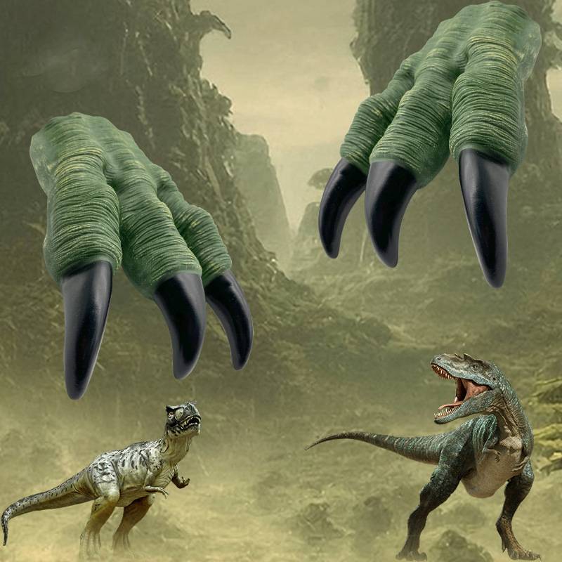 Claw Dragon Model Vinyl Toy Cartoon Halloween Gloves Decoration Durable Prop