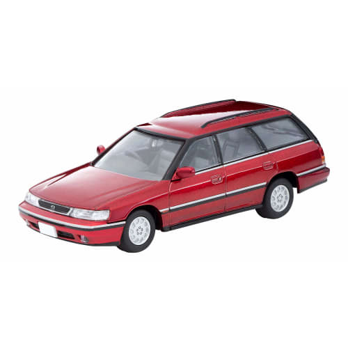 TOMYTEC Tomica Limited Vintage Neo 1/64 Scale LV-N231a Subaru Legacy Touring Wagon Brighton 220 Red (Finished Model)