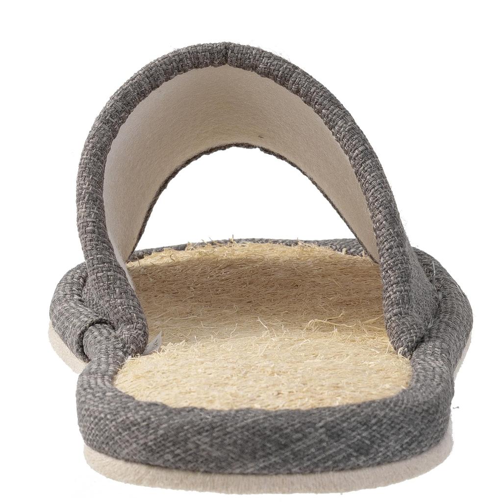 KOCOTA Loofah and Perfect for Sweaty Room Size M Slippers, Moisture-Absorbent, Dry, Stuffy, Feet, Shoes, Summer, Unisex, Gray,