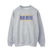 Blue Beetle Womens/Ladies Patterned Logo Sweatshirt
