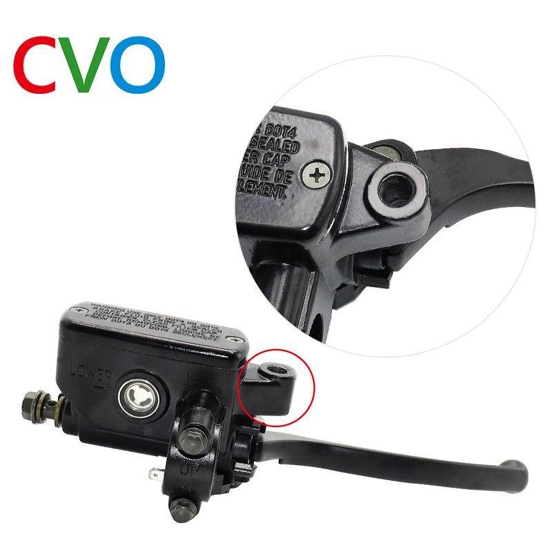 Universal Black 7/8" 22mm Motorcycle Front Brake Clutch Master Cylinder Motorbike Hydraulic Pump Motorbike Brake Lever