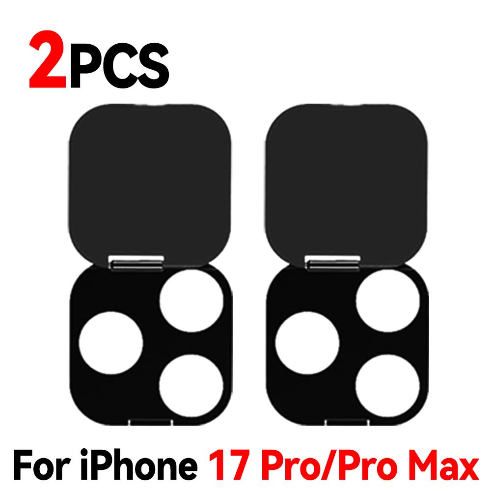 1-2 Pezzi Copri Lente Fotocamera Posteriore Anti-Spionaggio per Telefono Design Protettivo Apri-Chiudi Custodia Privacy Protector per IPhone 17Pro/17 Pro Max