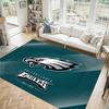 Tappeto in Cristallo Velluto Design Philadelphia Eagles Accogliente Non?Tappeto Stampato Antiscivolo per Camera da Letto Soggiorno Ingresso