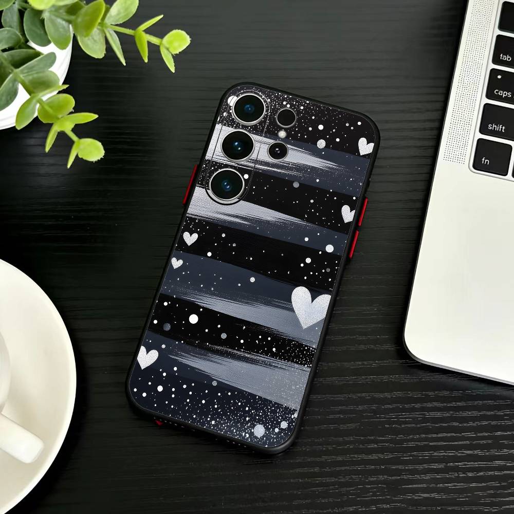 Y2k J-INS Graffiti Phone Case For Samsung S26,S25,S24,S23,S22,S21,S20,Ultra,Plus,FE Black Soft Cover