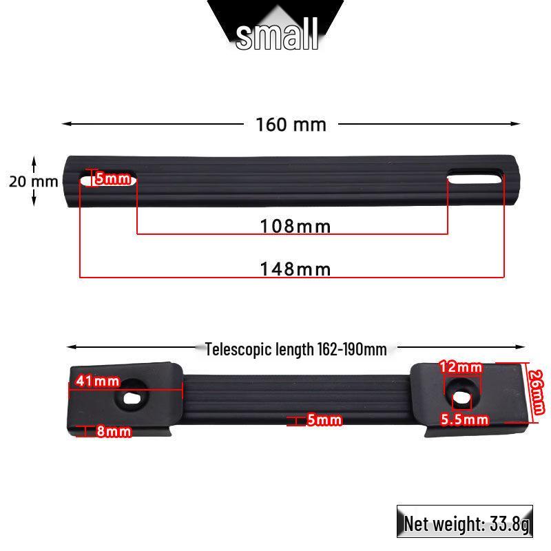 

Retractable Soft Audio Speaker Handle | Portable Battery Rubber Flat Handle