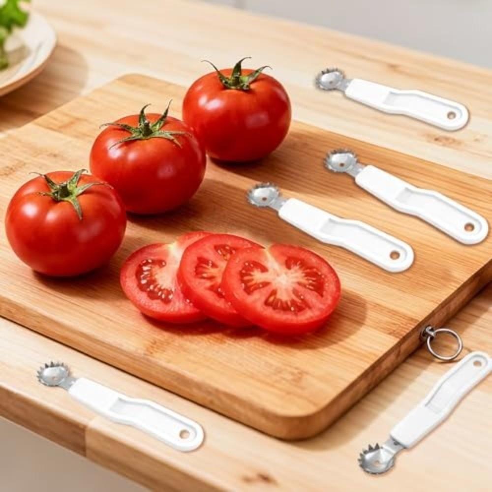 4pcs Stainless Steel Vegetable Corer with Hole Fruit Corer Extractor Fruit Corer Tool  Dessert