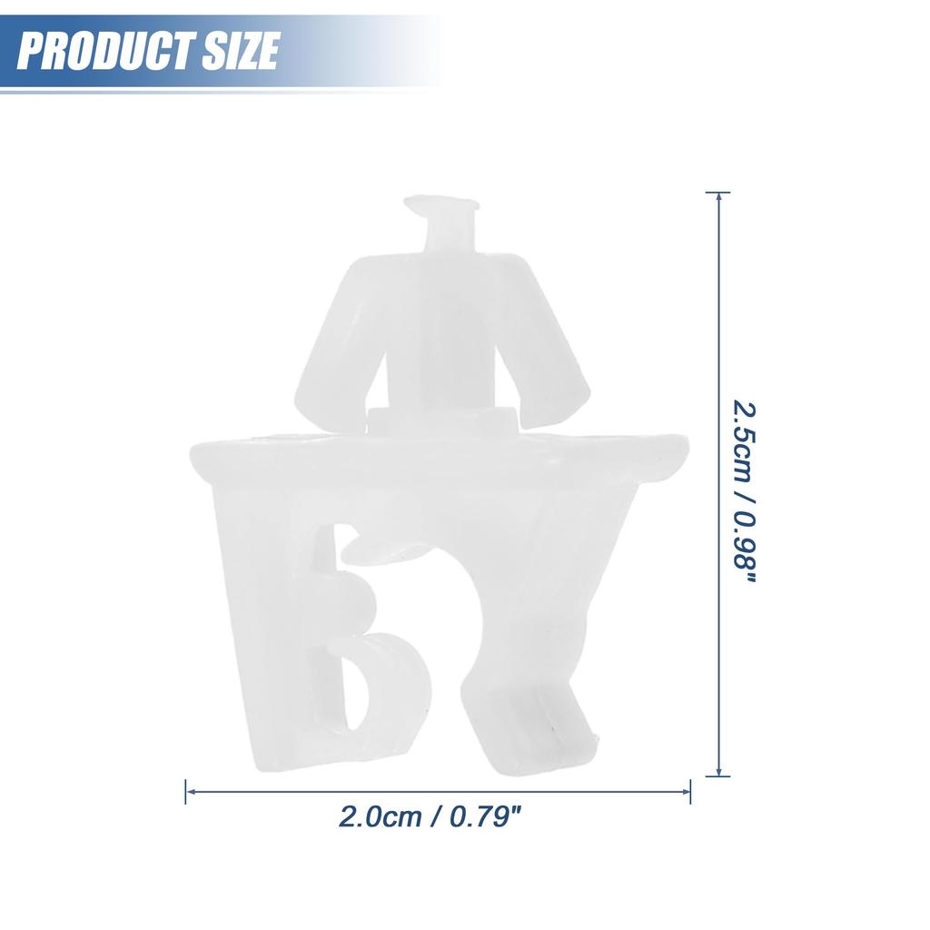 ACROPIX Motorhaubenstützstabhalter Motorhaubenclip für Honda Civic 4-Türer 2006-2016 Honda Civic 2-Türer 2006-2015 Nr.90672SNB003/90672SNB901-5 Stück
