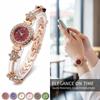 Rhinestone Quartz Watches Diamond Studded Watch Strap Wrist Decoration Women Wristwatch  Women Girl