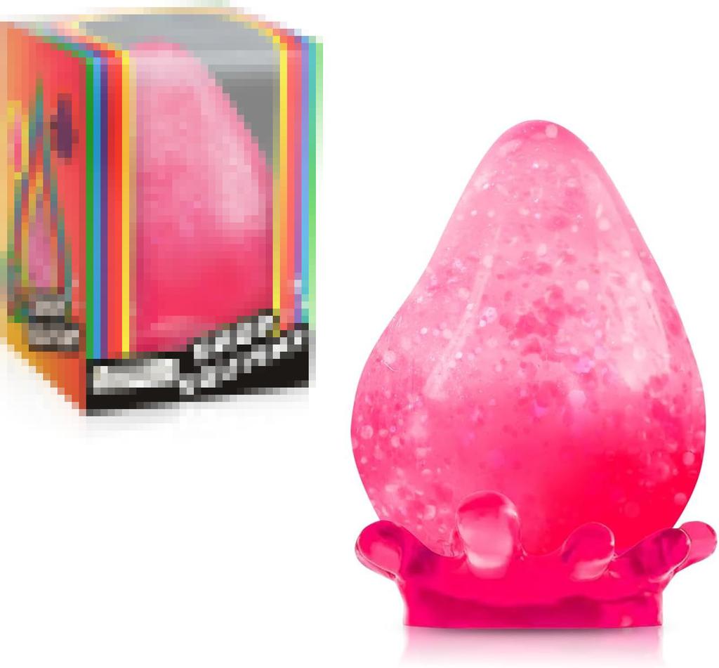 New Nee-Doh Jellyfish Squishy Cube Sensory Toy Stress Relief Anti-Anxiety Soft Squeeze Object Focus Adhd Fidget Toy