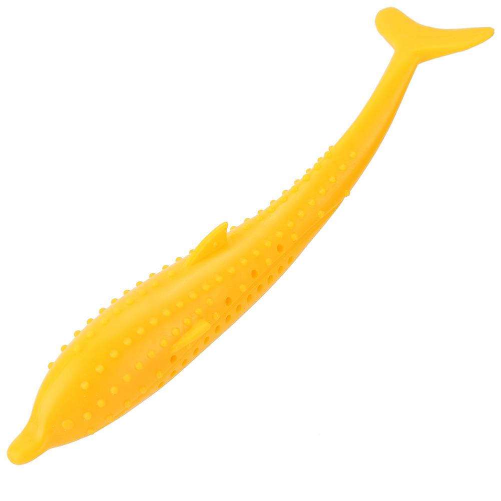Soft Silicone Catnip Fish Cats Toys Pet Cat Chewing Clean Teeth Training Interactive Toys
