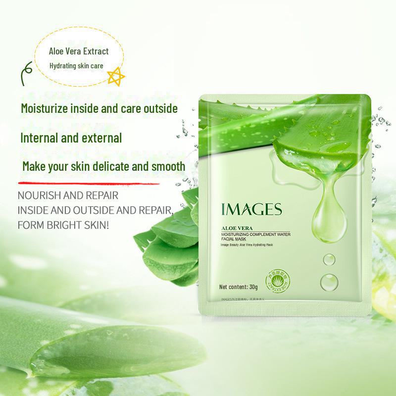Aloe Vera Hydrating & Firming Mask - Moisturizing Gel for Brightening Skin